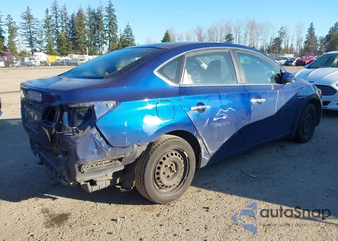 2016 Nissan Sentra S from USA, damaged, VIN 3N1AB7AP0GY249887